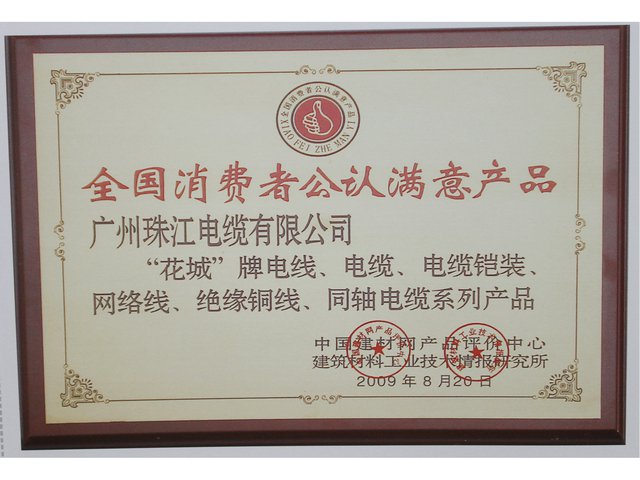 消費者公認滿意產品